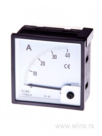 Ampermetar CP-96 DIR DC 